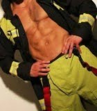 marco fire fighter uniform sydney male stripper